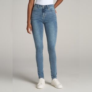 American Tall Skinny High Rise Jean Light Wash